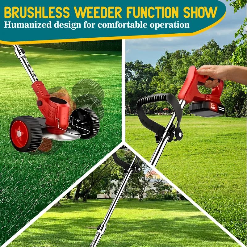 Nouveauté outils de jardinage tondeuses à gazon sans fil coupe-herbe mangeur de mauvaises herbes ada