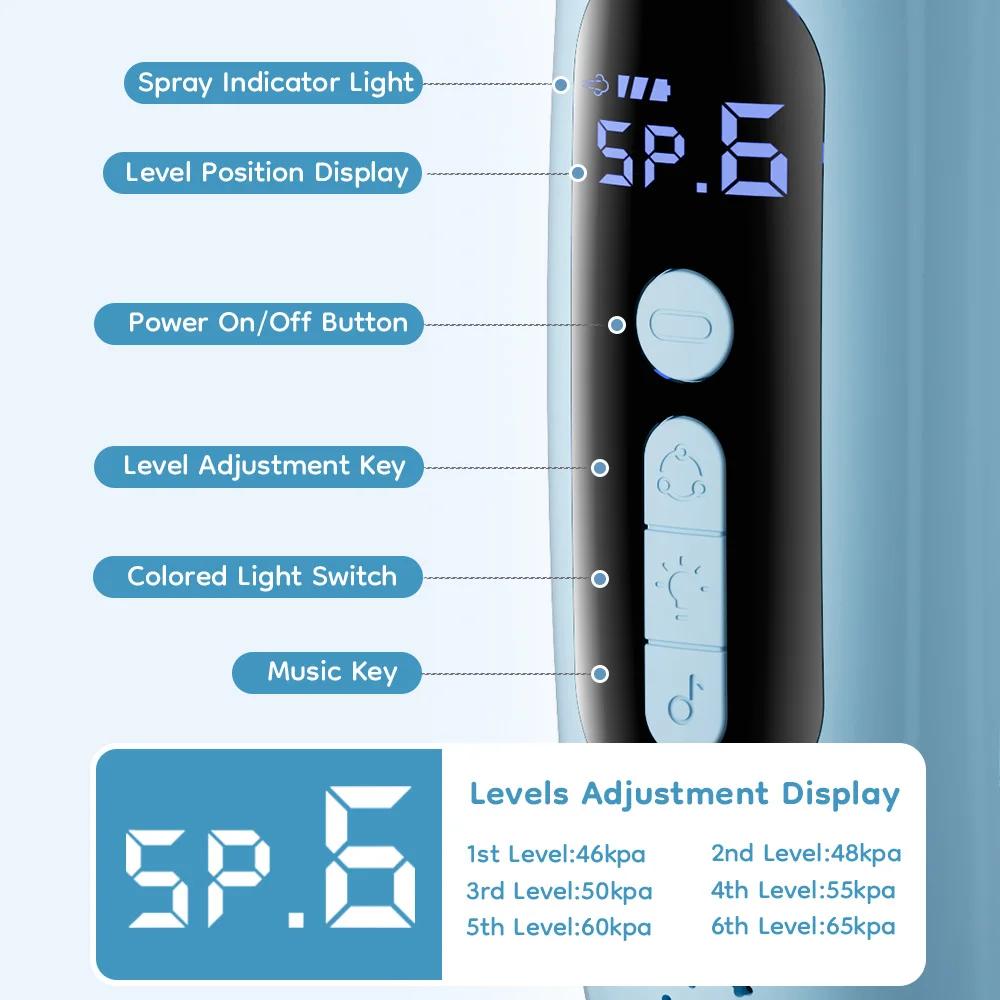 Aspirateur nasal électrique MAMIJOY 2 en 1 avec nébuliseur - 6 modes d'aspiration pour bébé et nettoyeur de nez U95