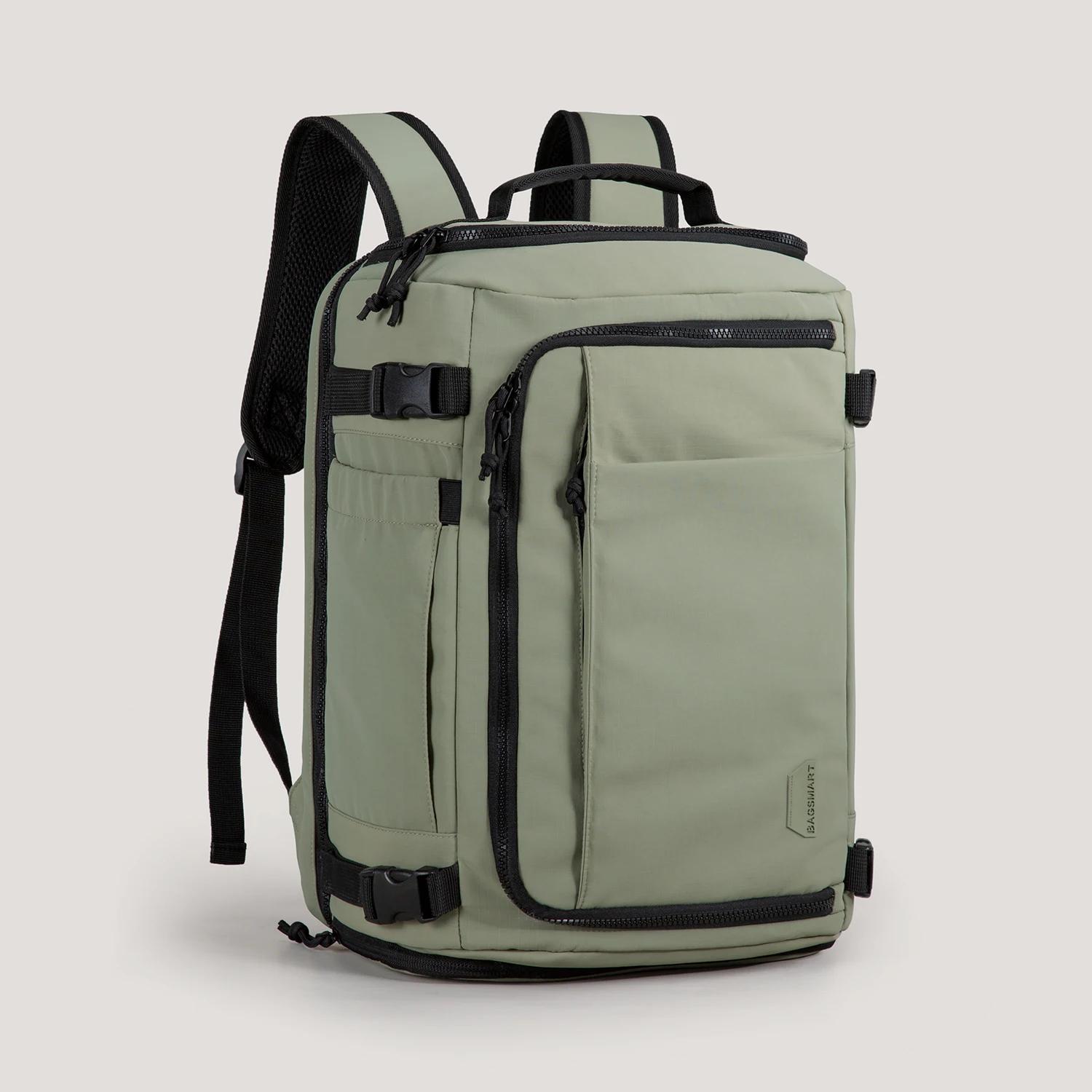BAGSMART sac à dos de voyage week-end randonnée sac à dos pour ordinateur portable avec poche à chau