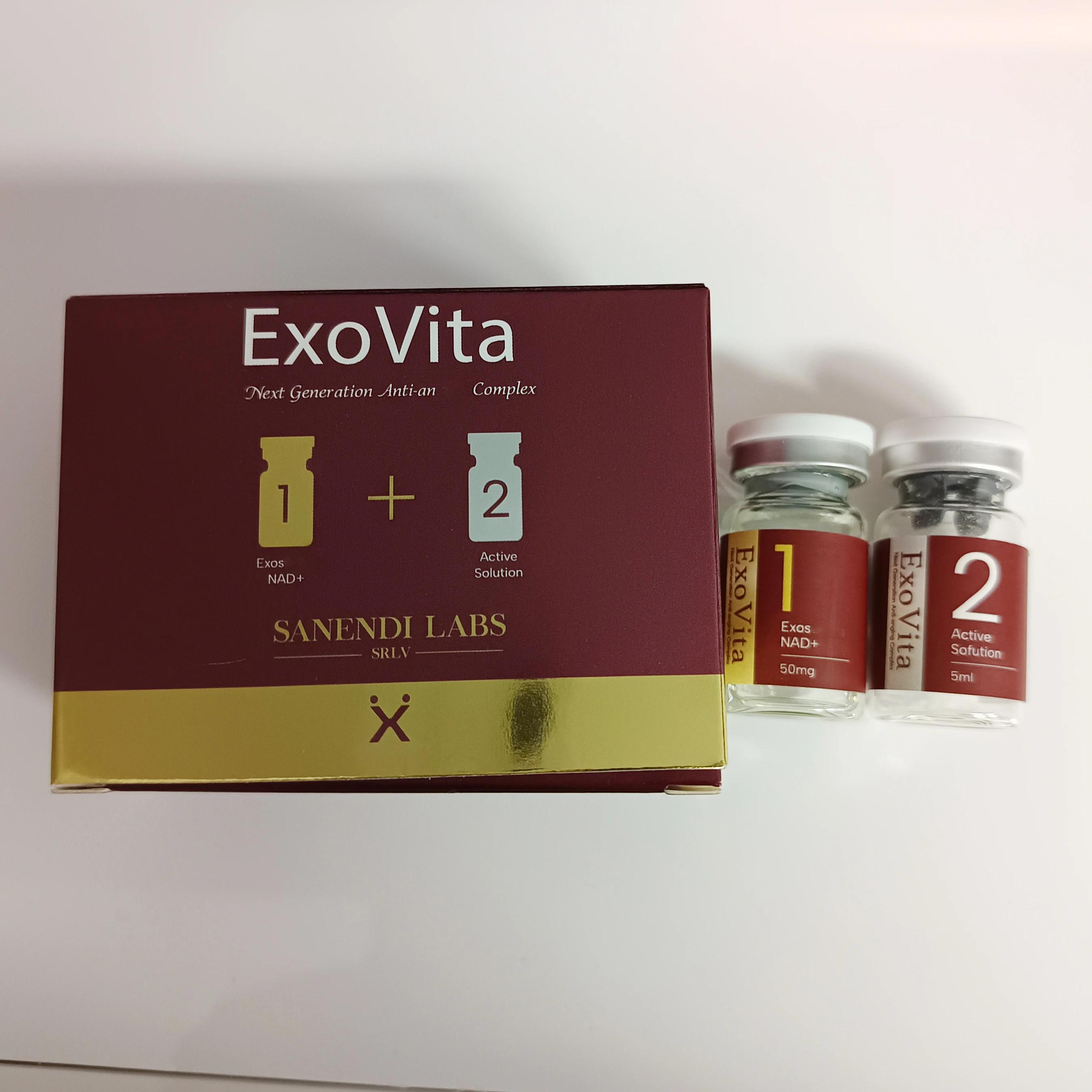 Ensemble 2-en-1 EXO Vita NAD+ PDRN Sérum Collagène Essence Soin Visage Lissant Hydratant Liftant Cor