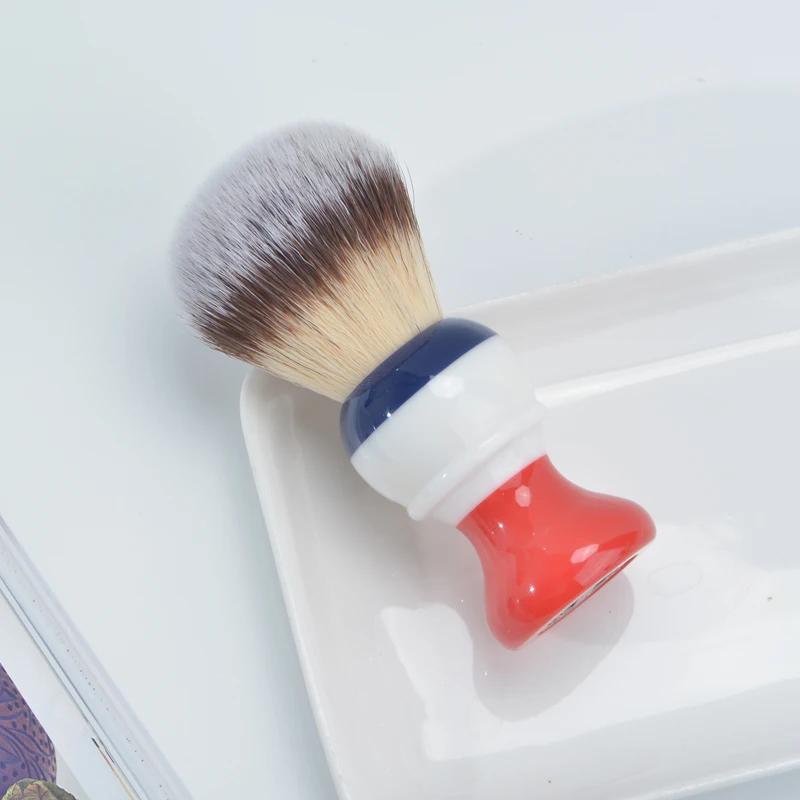 YAQI Freedom 24mm cheveux synthétiques noeud hommes brosse de rasage humide