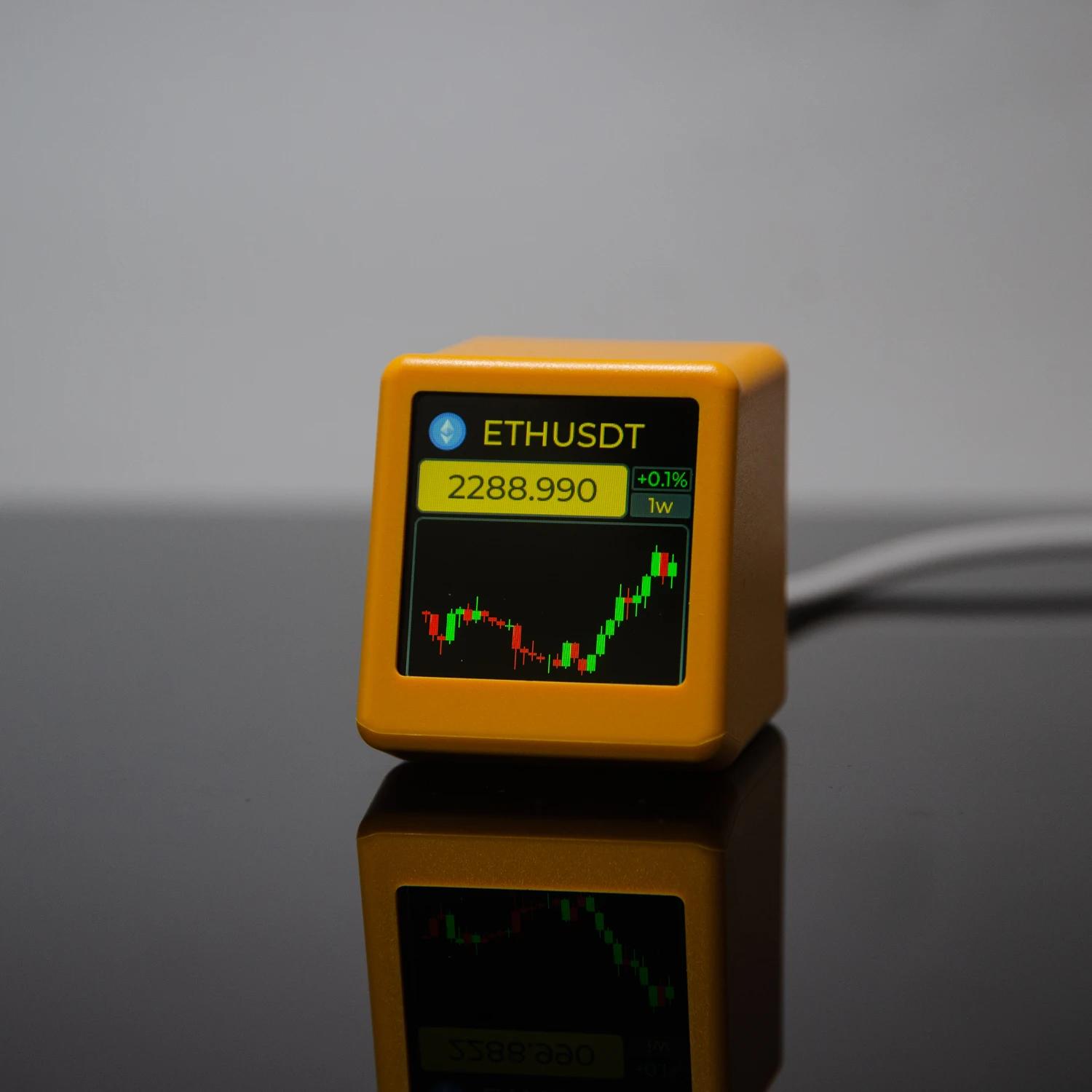 GeekMagic PRO Bitcoin, crypto-monnaies, actions, contrats à terme, taux de change, suivi des prix, a