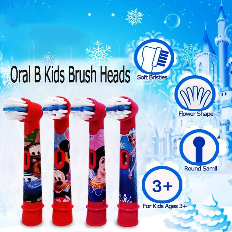 Têtes de brosse de rechange Oral B originales dessin animé pour Oral B enfants brosse à dents électr