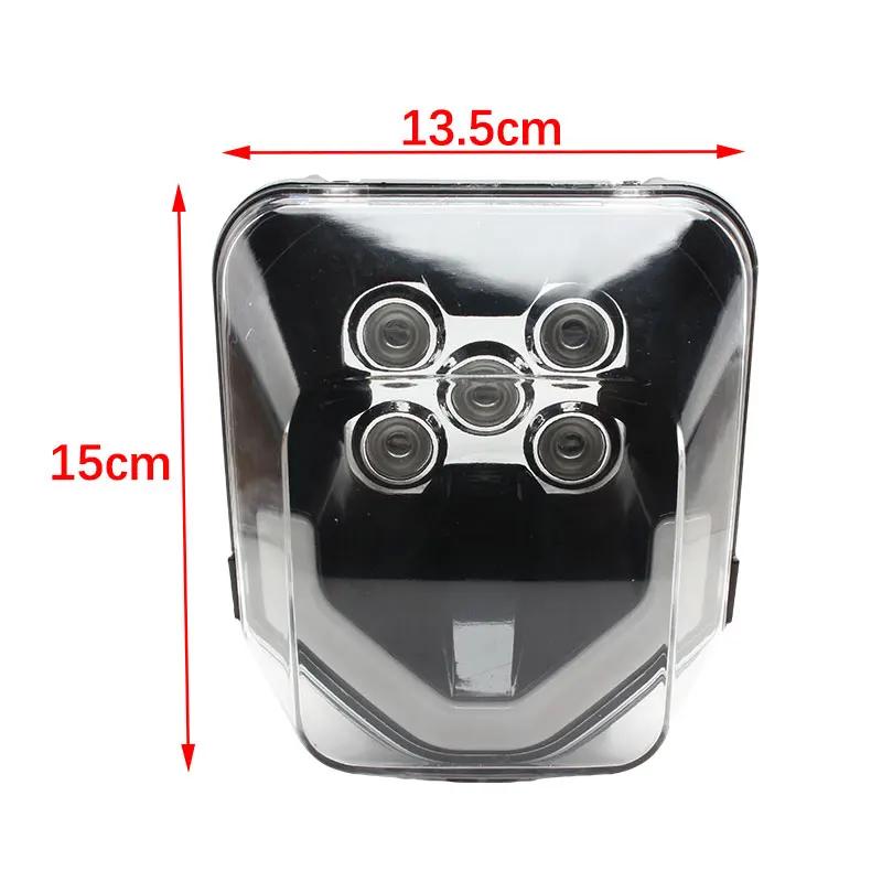 Phare de moto à mèche LED pour Husqvarna 701 TE 250 300 450 FC FE TC 125 300i, accessoires de Motocr