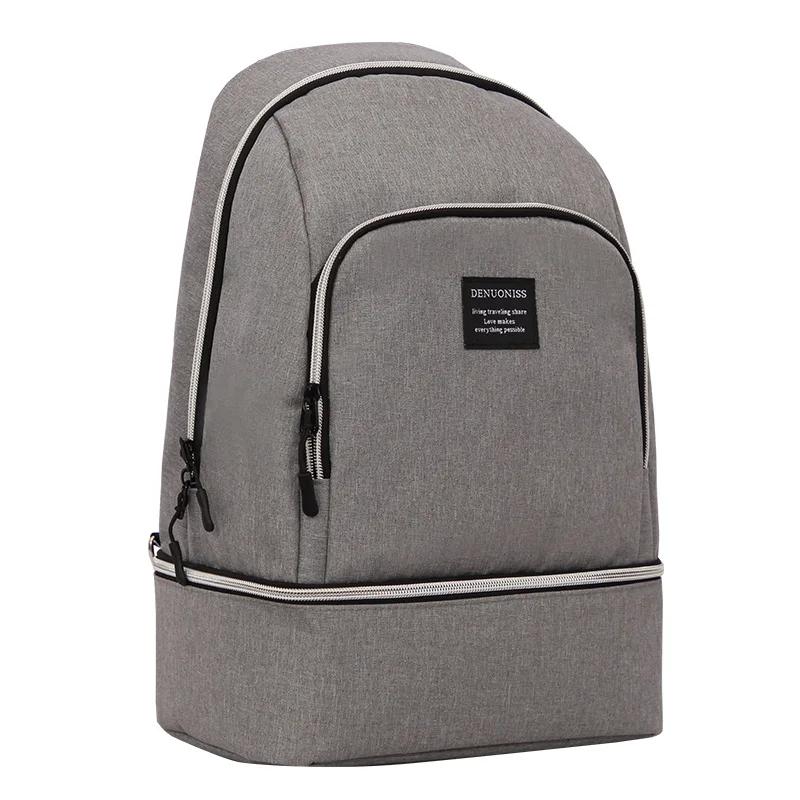 DENUONISS sac isolant créatif incliné Cool Pack pique-nique Bakcpack sac isotherme multi-fonction Ev