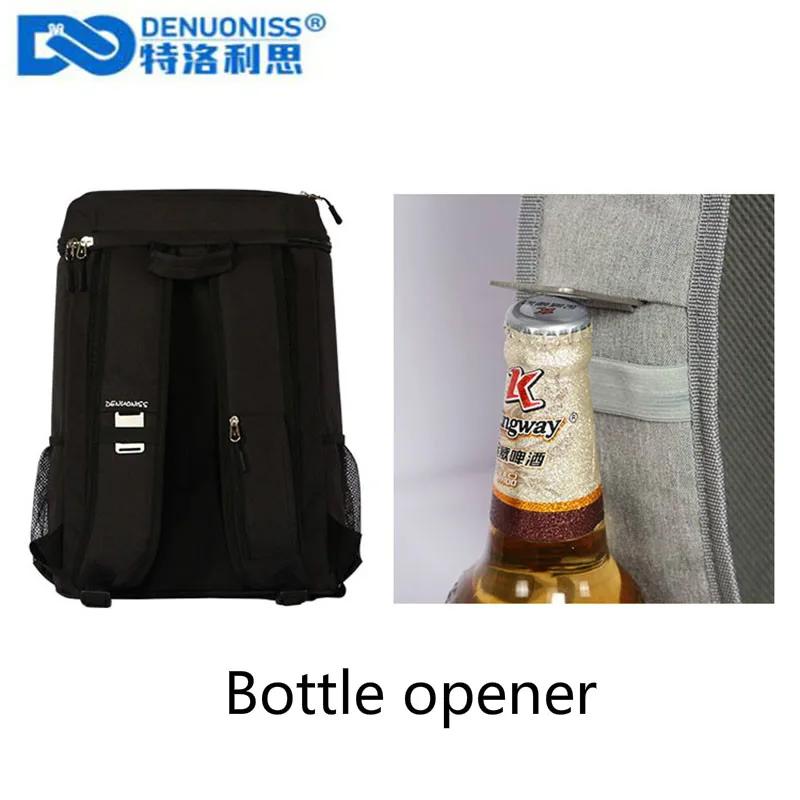 DENUONISS 20L sac à dos isotherme thermique multicouche sac à dos isolé étanche sac anti-fuite pique