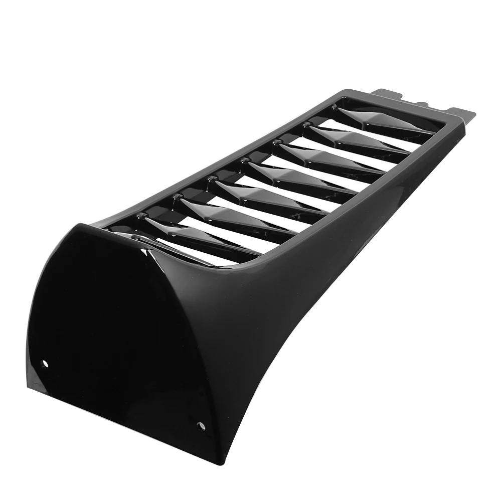 Becquet de carénage de menton avant noir vif pour moto, couvercle de radiateur inférieur pour Harley