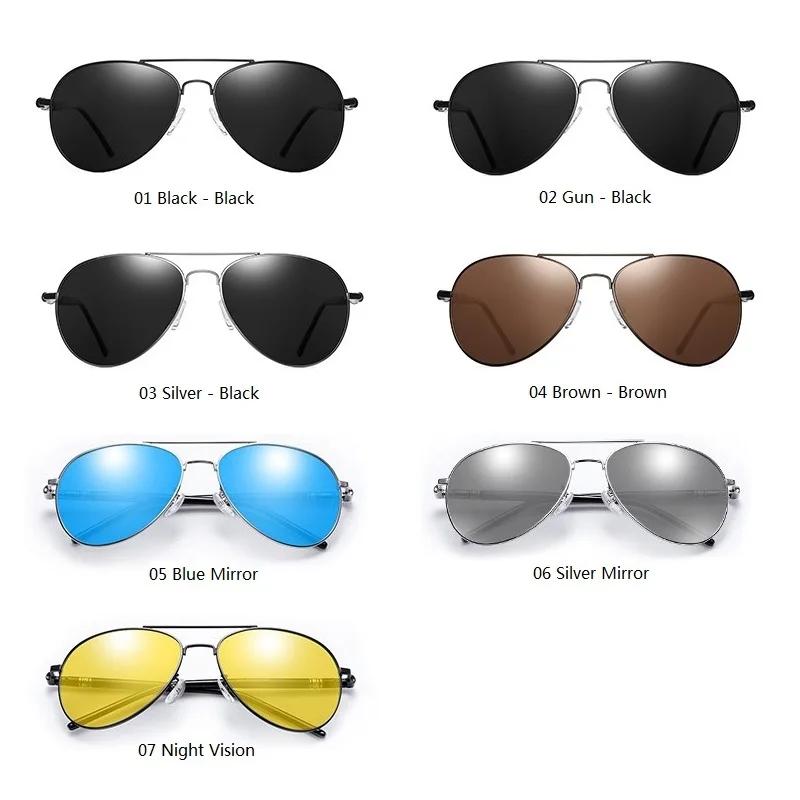 Lunettes de soleil polarisées de luxe pour hommes et femmes, lunettes de soleil de conduite de marqu