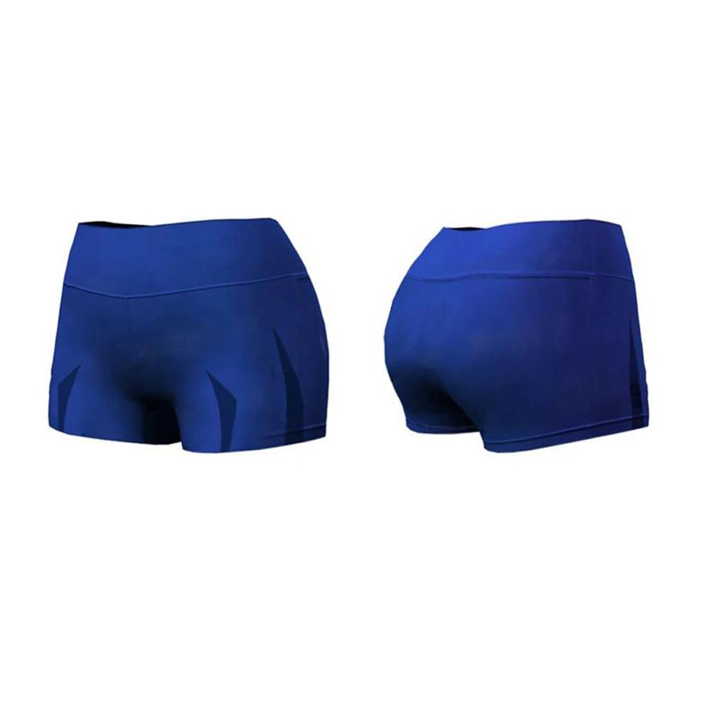 Short d'entraînement taille haute, sans couture, pour Fitness, Yoga, froissé sur les fesses, course