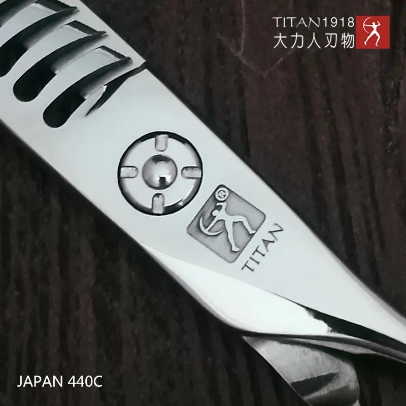 Ciseaux de coiffure professionnels titan, ciseaux amincissants, ciseaux de salon de coiffure