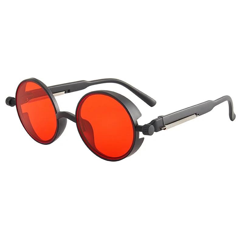 Lunettes de soleil Steampunk gothiques classiques pour hommes et femmes, lunettes de soleil rétro, m