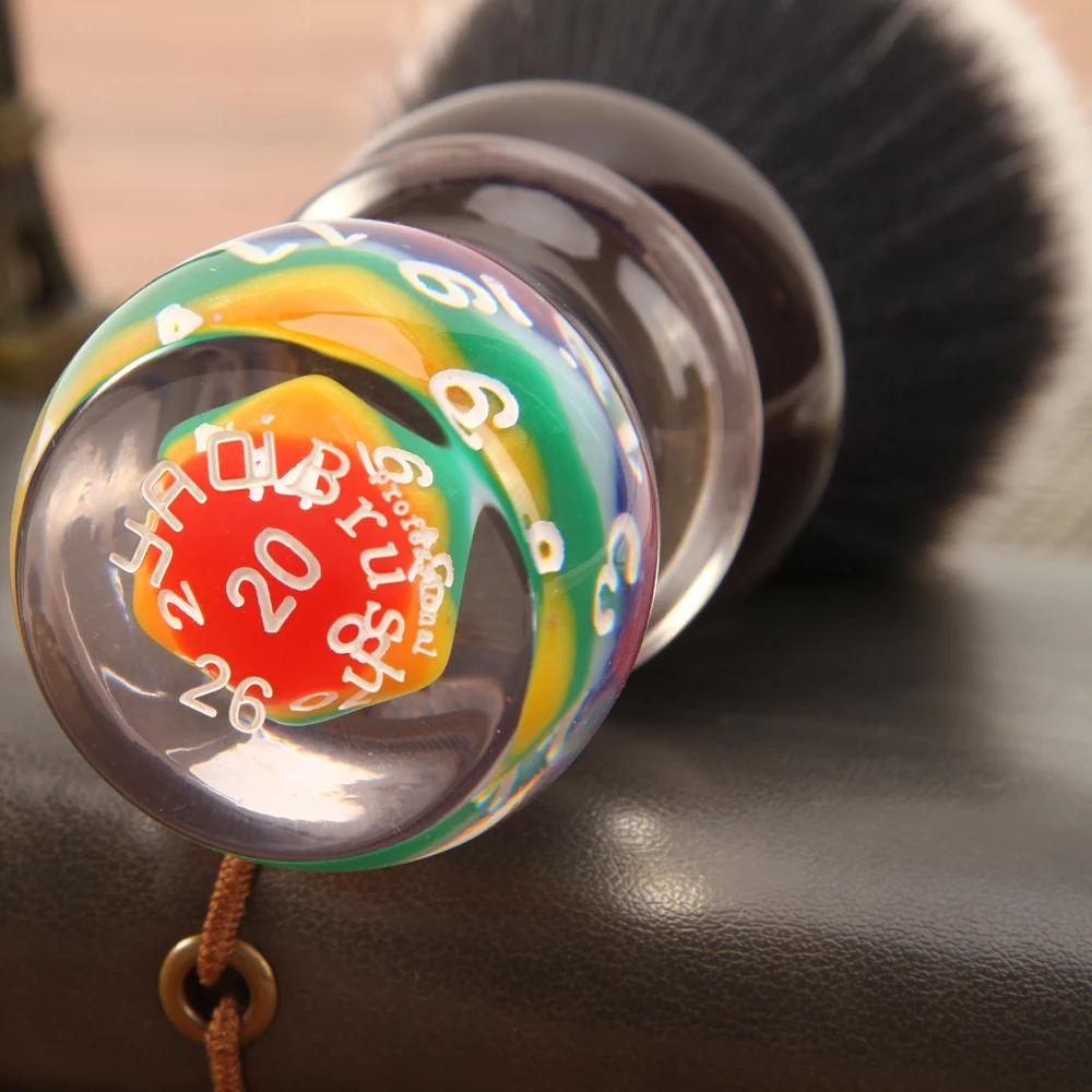 YAQI 26mm Chanceux Dés Smoking Mens Blaireau