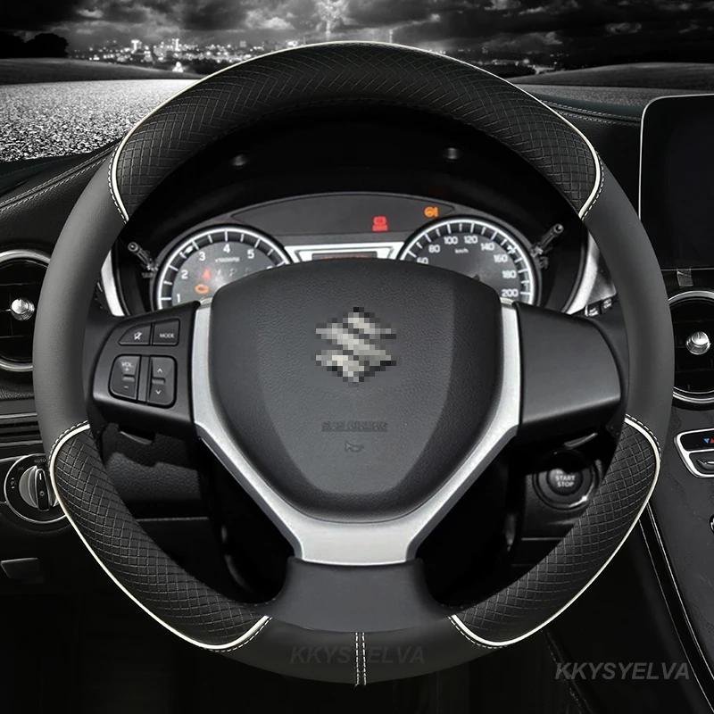 Housse de volant de voiture 38cm 15 ", pour Suzuki Alivio/Ciaz Baleno Celerio Jimny SX4 s-cross Gran