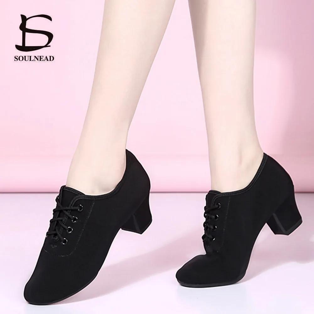 Chaussures de danse à talons hauts pour femmes, Jazz, Salle de Rhlatine, Salsa, Entraînement pour da
