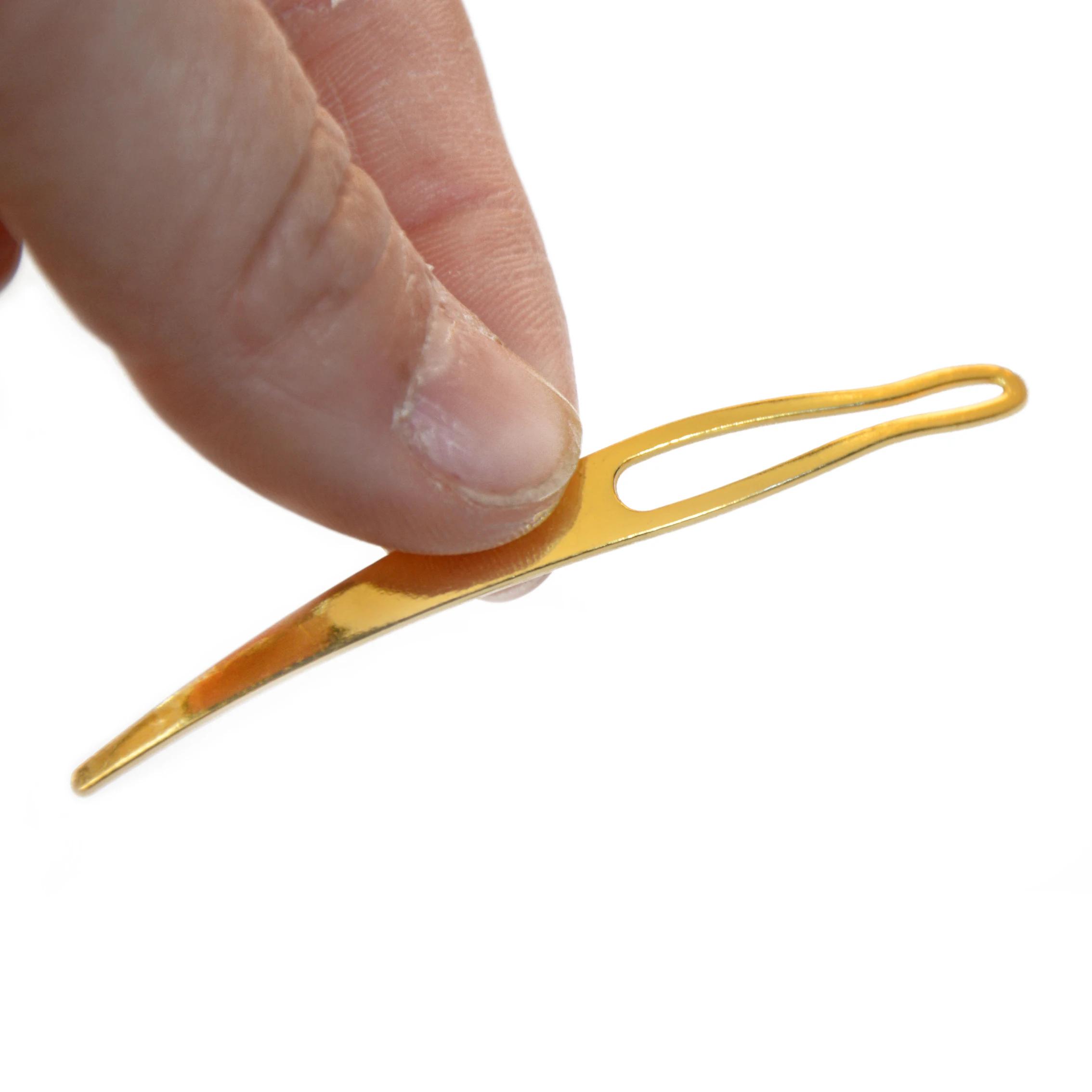 Aiguilles de verrouillage pour Dreadlocks, 2 pièces, aiguille pour perruque au Crochet, aiguille pou