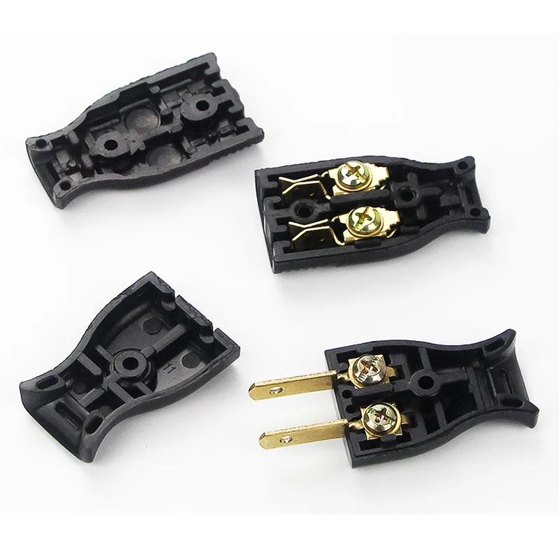 Adaptateur de prise de câblage américain en bakélite, 2 pôles, 15A, femelle, mâle, prise, connecteur