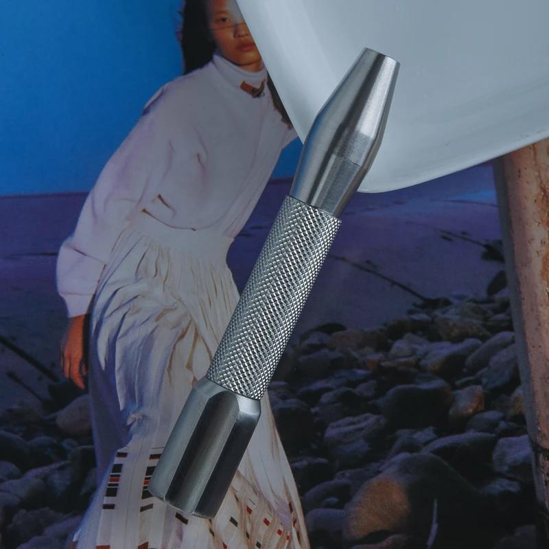 Yaqi Razzo Rocket Manche de rasoir de sécurité pour hommes en acier inoxydable