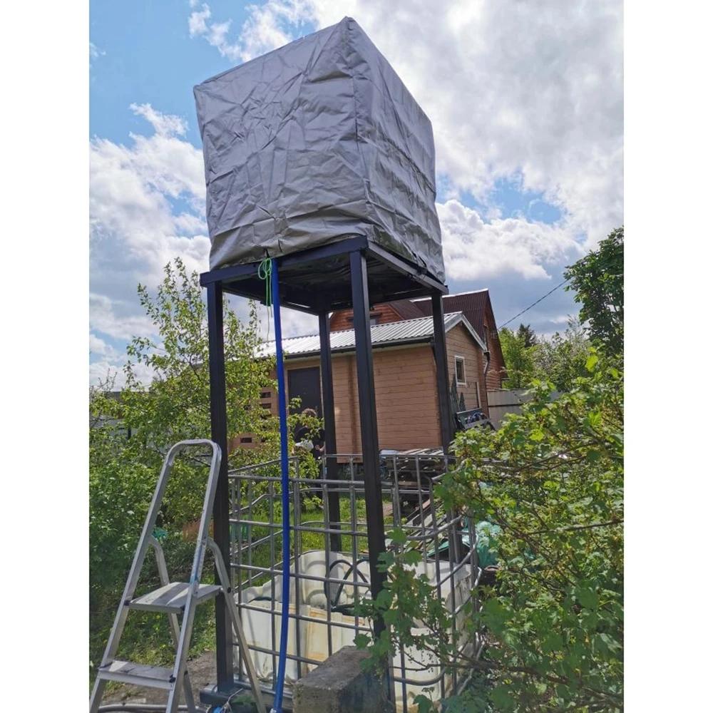 Couvercle fourre-tout vert IBC, conteneur de 1000 litres, feuille d'aluminium, étanche à la poussièr