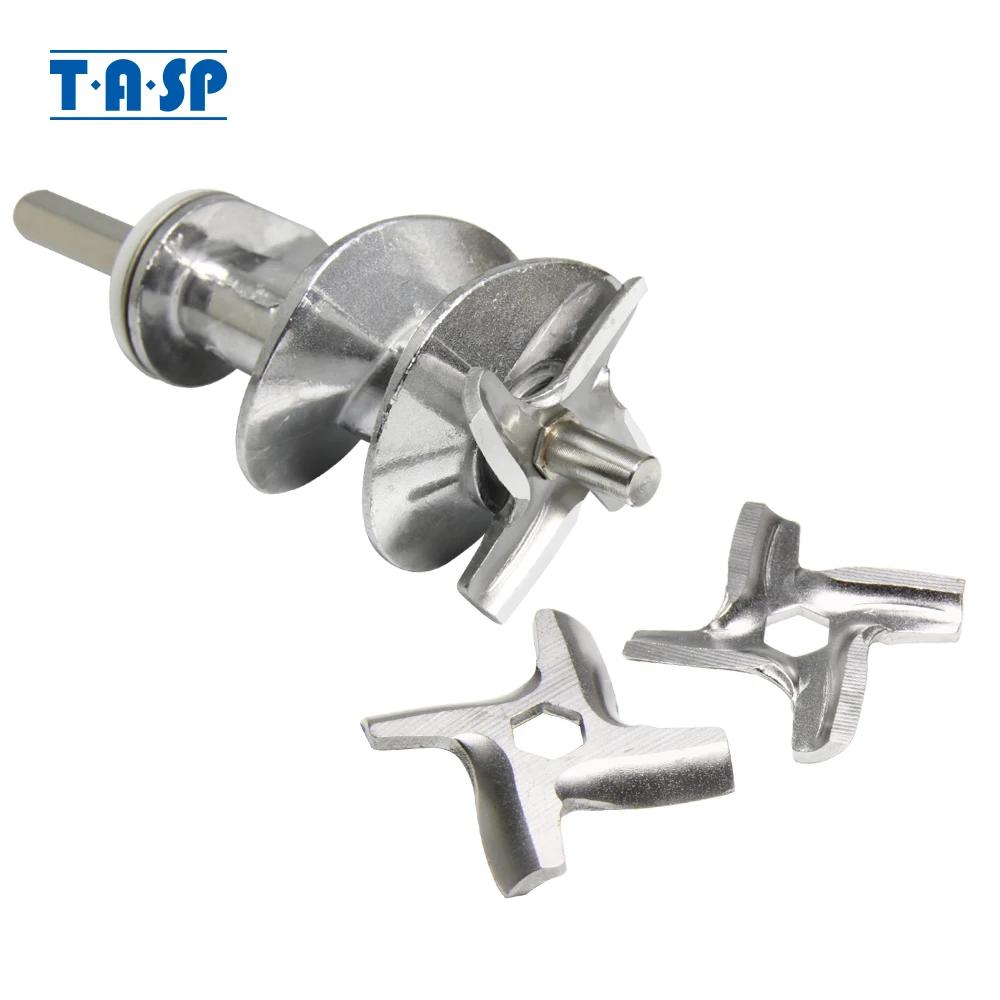 1 jeu d'appareils de cuisine, 1 pièce, 115mm, vis pour hachoir à viande SS- 989843 Et 3 lames pour