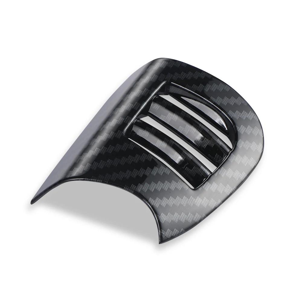 Couvercle de ventilation de voiture, coque de sortie, boîtier, autocollant en Fiber de carbone pour