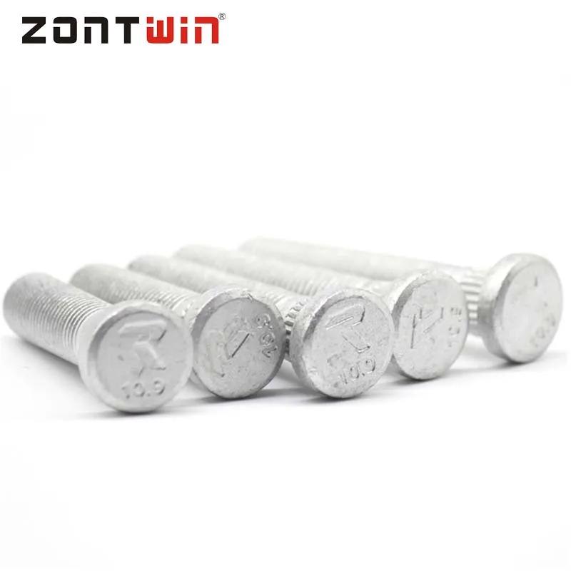 Boulons forgés de roue/boulons d'extension, diamètre cannelé 13MM, 5 pièces, M12 * 1.5,12*1.25, adap