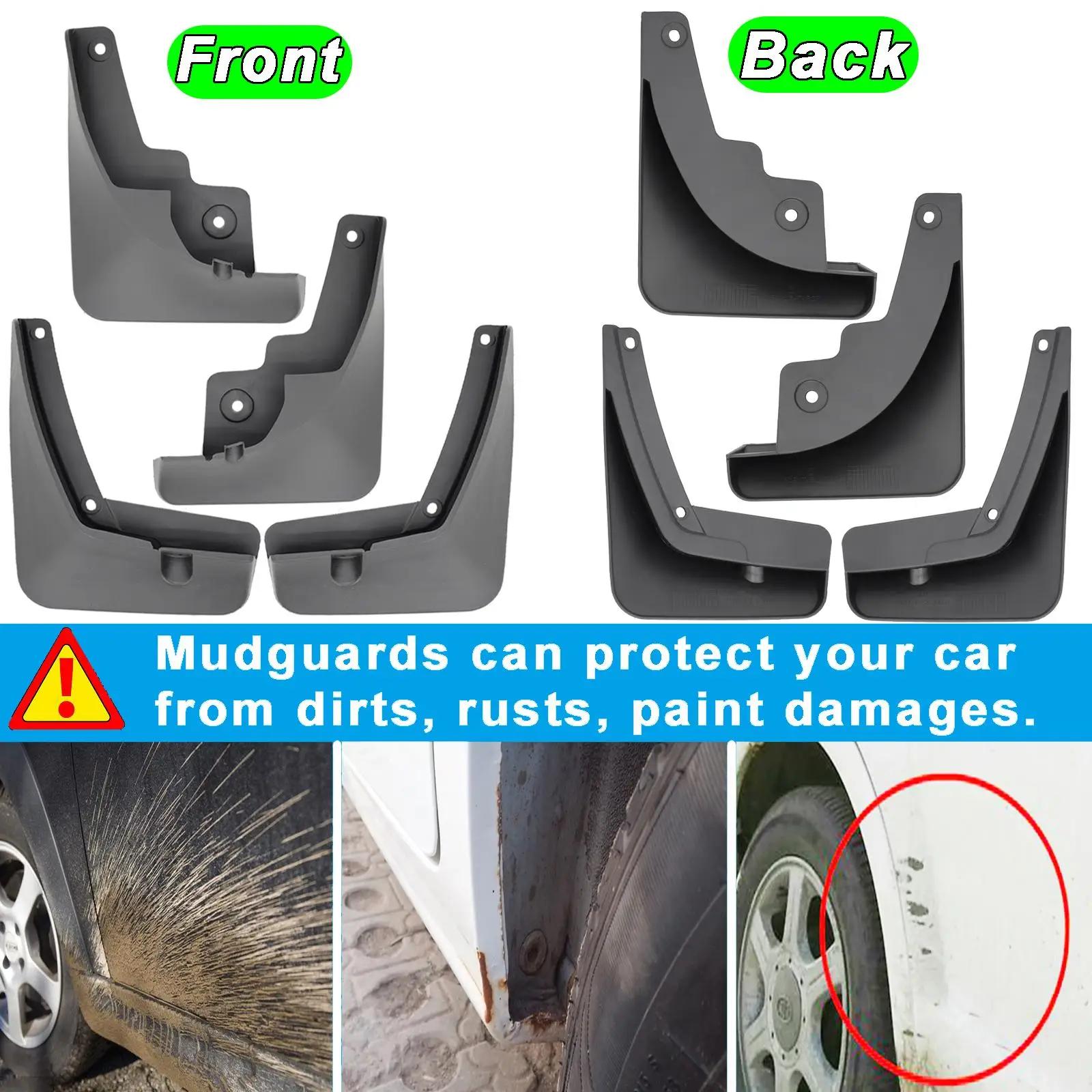 4x garde-boue de voiture pour SsangYong Ssang Yong Korando C300 2019 2020 2021 garde-boue avant arri