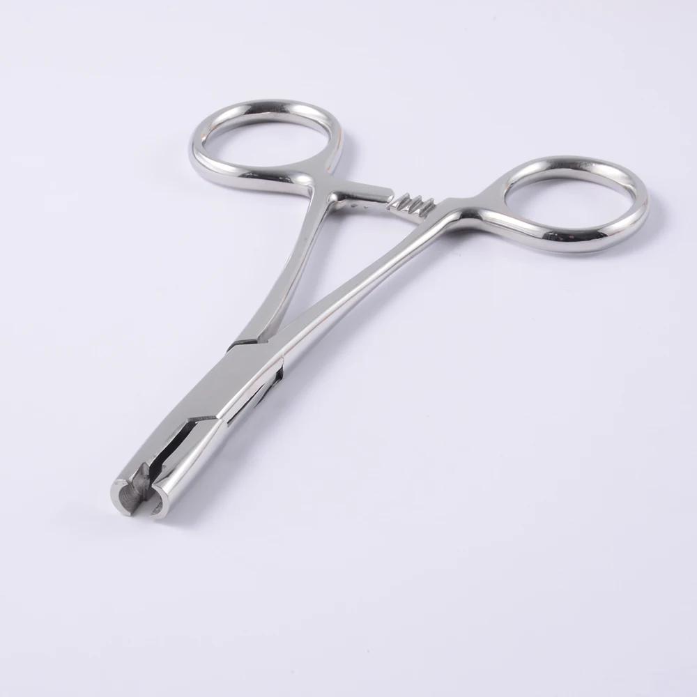 Ancre cutanée professionnelle en acier chirurgical, Tube de maintien, pince à disque cutané, équipem
