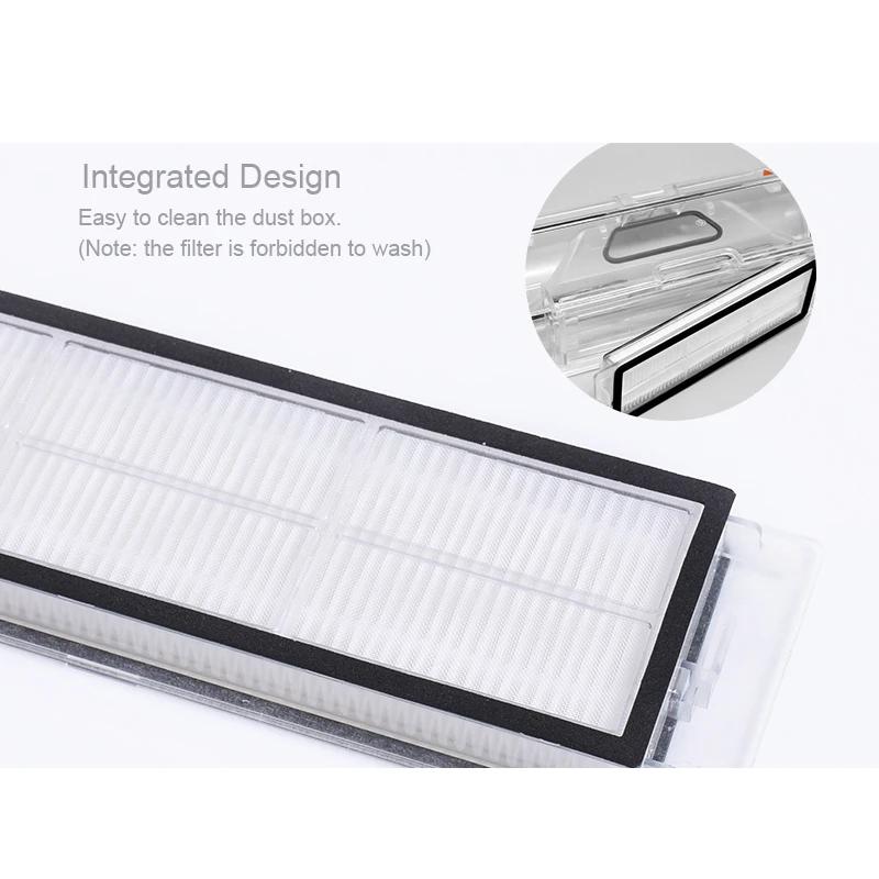 Filtre Hepa pour Xiaomi Roborock, remplacement pur, balayeuse sous vide, filtre lavable, pièce de re