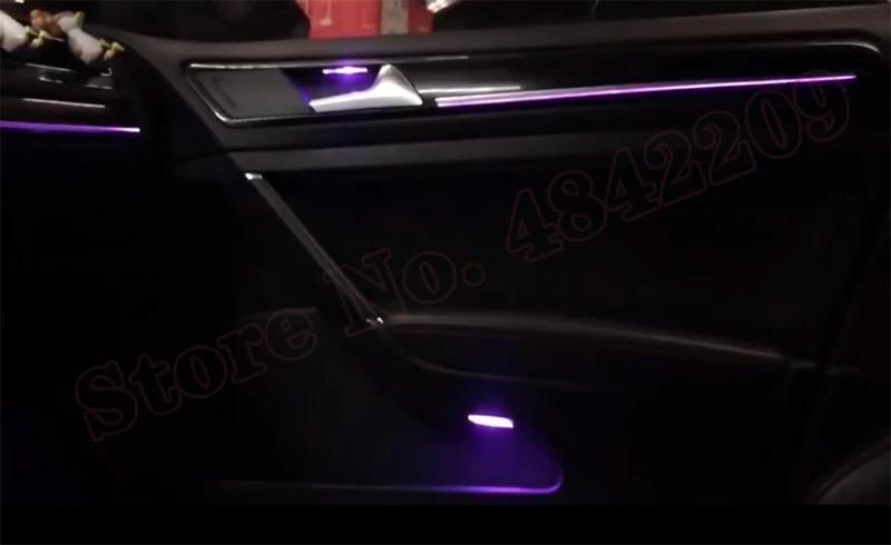 Kit de 10/30 couleurs pour Volkswagen Golf 7 GOLF 7.5 MK7 2015-2021, éclairage d'ambiance décoratif