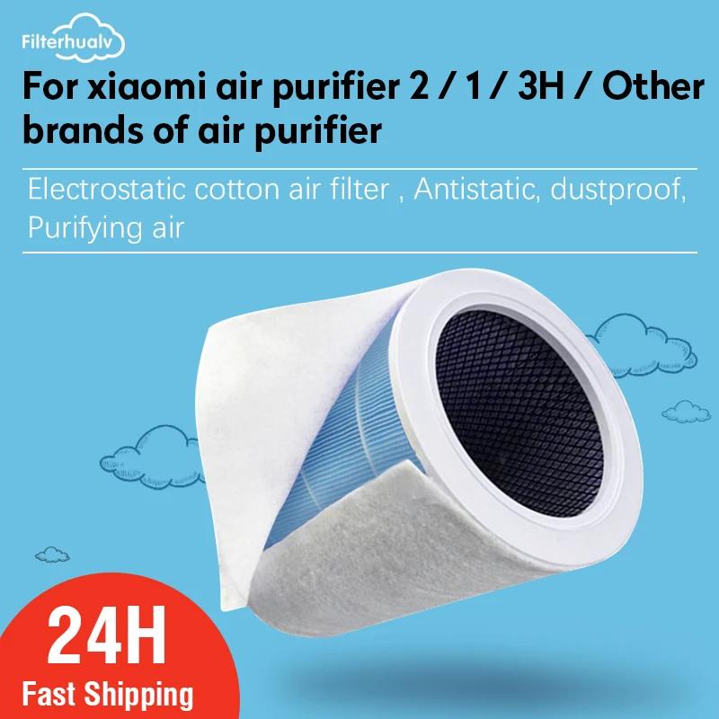 10 pièces PM2.5 filtre Kimberley coton électrostatique Anti-poussière coton pour purificateur d'air