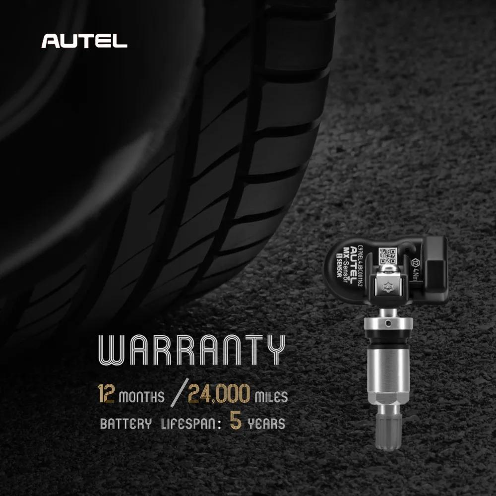 Autel-Capteur MX 433 315 Z TPMS successif, moniteur de pression d'opathie MaxiTPMS, testeur, outils