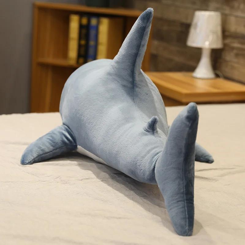 Jouet en peluche requin géant 140cm, oreiller de lecture Animal en peluche pour cadeaux d'anniversai