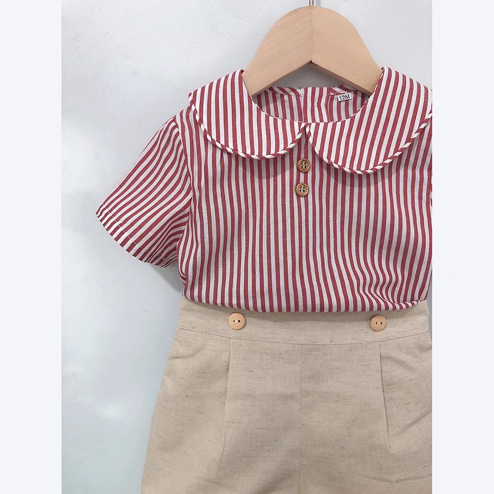 Ensemble de vêtements Boutique pour enfants de 0 à 6 ans, 2 pièces, costume espagnol à manches court