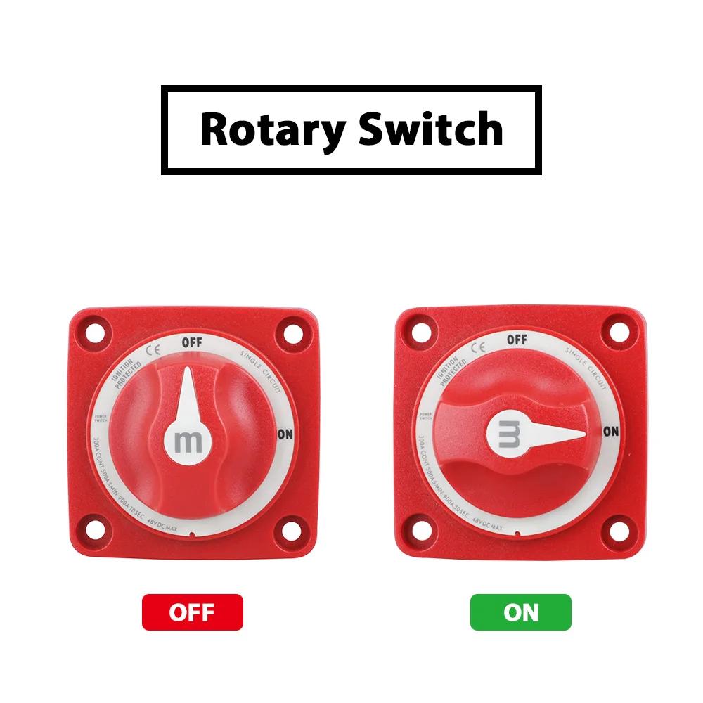 Coupeur de commutateur de masse de batterie 2 3 4 positions, simple et double pour panneau de comman