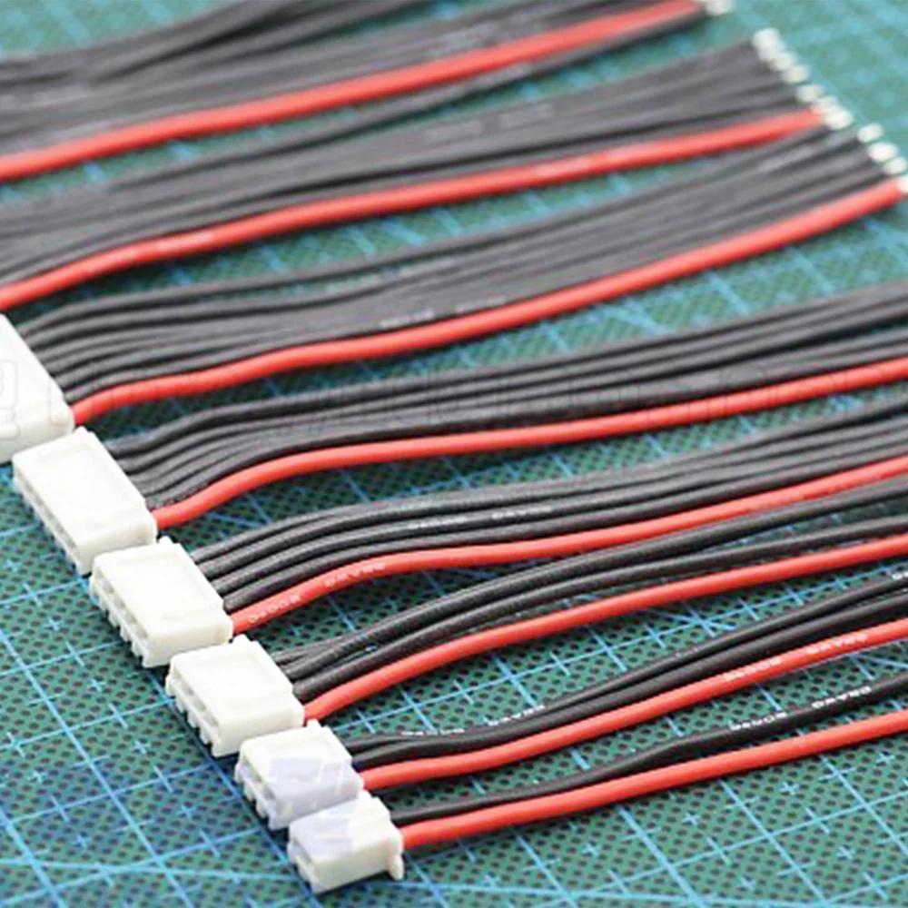 Câble de chargeur d'équilibre de batterie Lipo, 5 pièces/lot, 1S 2s 3s 4s 5s 6s, connecteur IMAX B6,