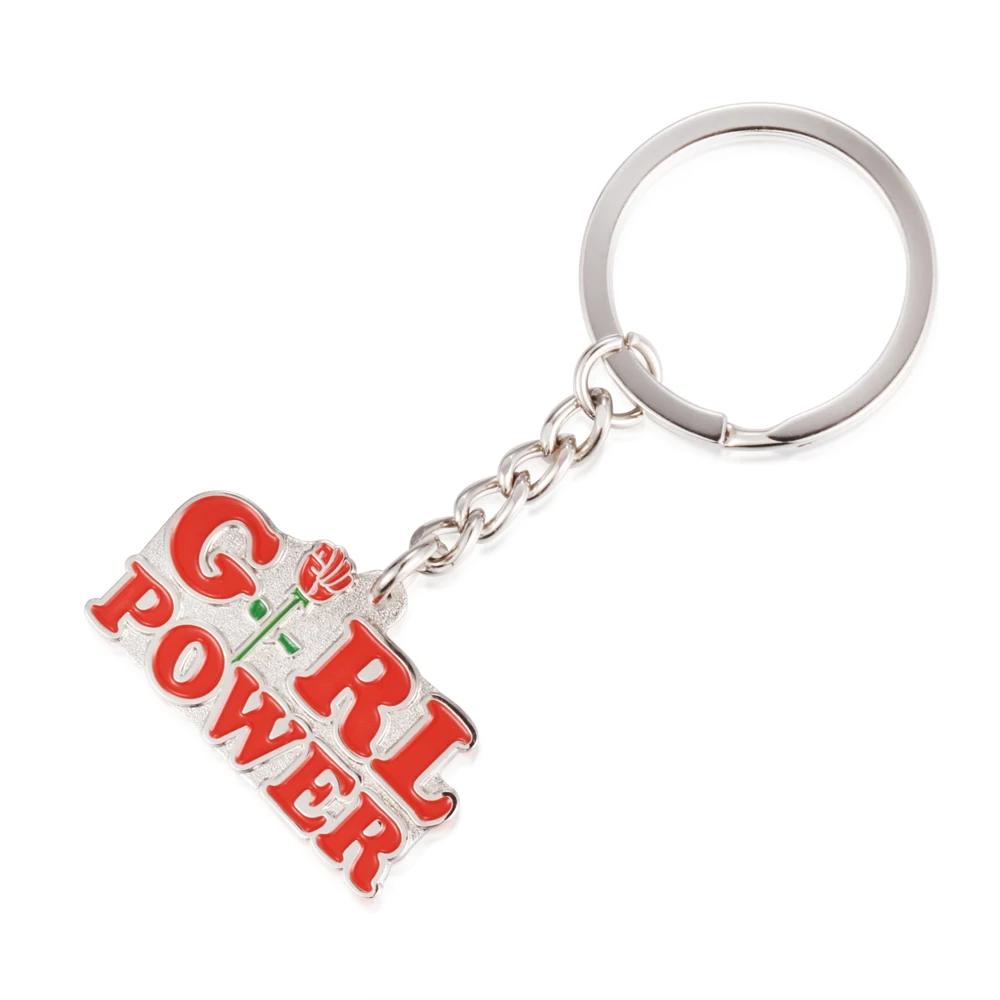 Porte-clés Girl Power pour femme, concepiste, pour se baigner