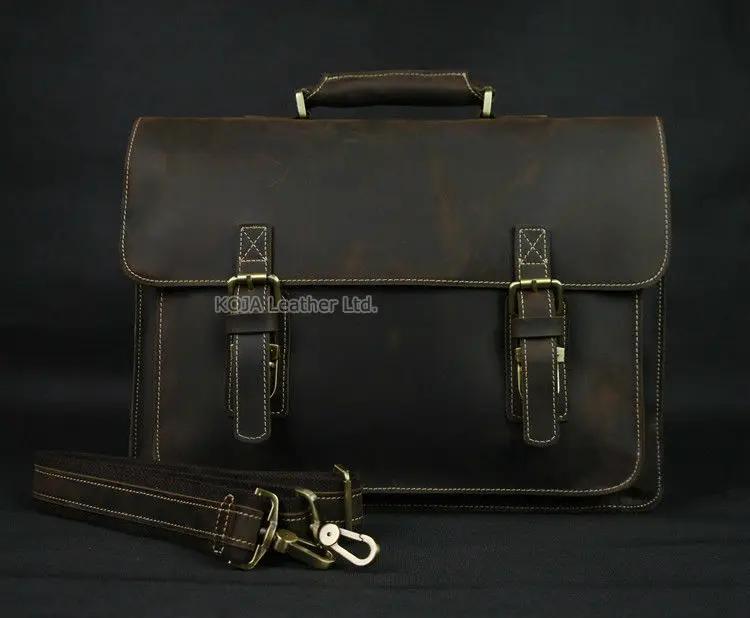 Sac messager en cuir véritable pour homme, sac à main fourre-tout pour homme, sac pour ordinateur po