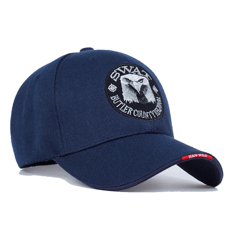 SWAT armée casquette mâle brodé aigle noir casquettes de Baseball hommes Gorras Para Hombre femmes S