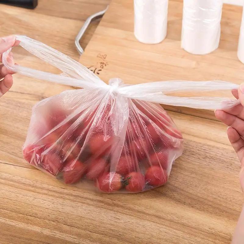 Sacs en plastique transparents pour conserver la fraîcheur, 100 pièces, sac de conservation des alim