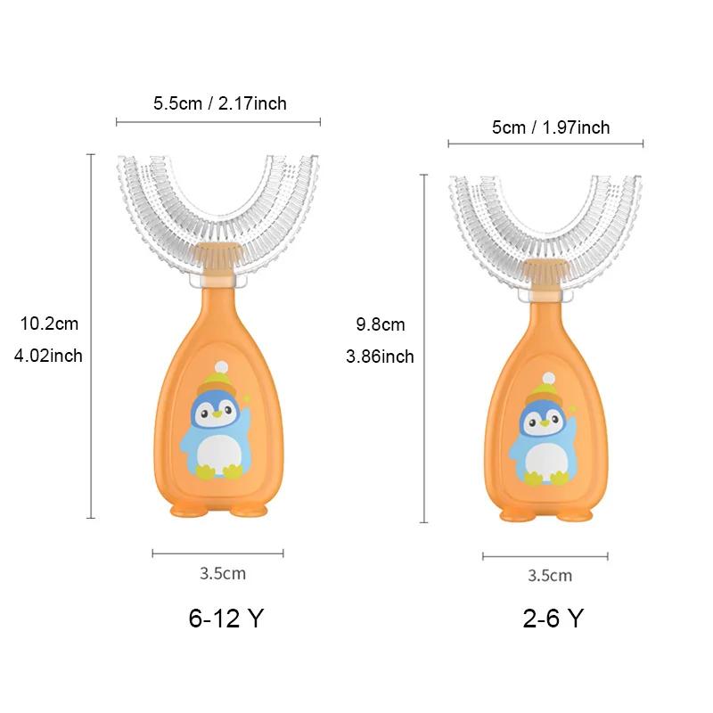 brosse a dent enfant santé du bébé brosse a dent en forme de u brosse a dent bebe Brosse à dents 360