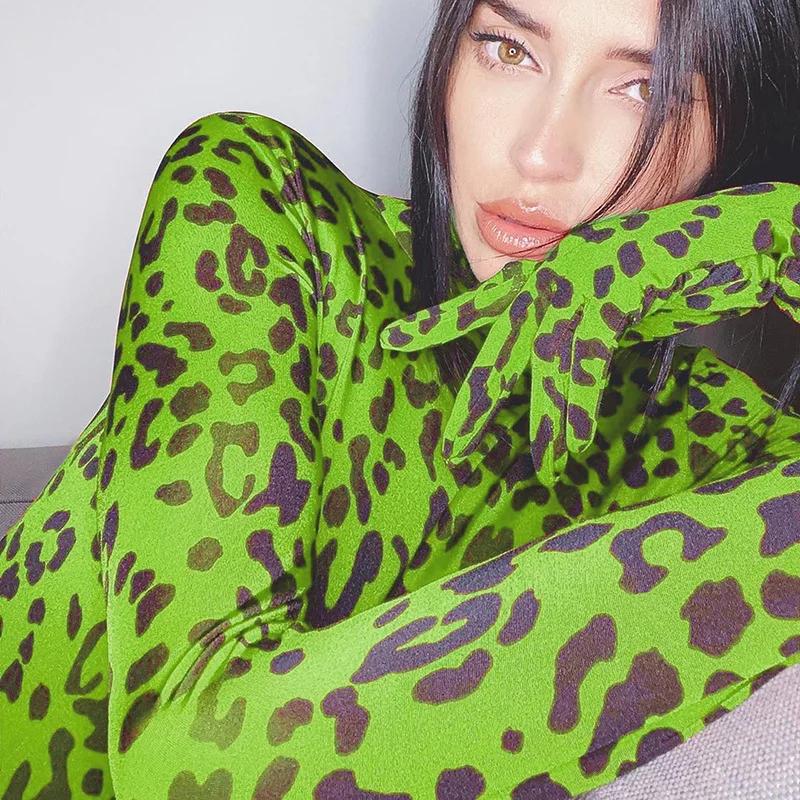 OMSJ – barboteuse à col roulé pour femmes, Hipster tendance, manches longues, gants de connexion, im