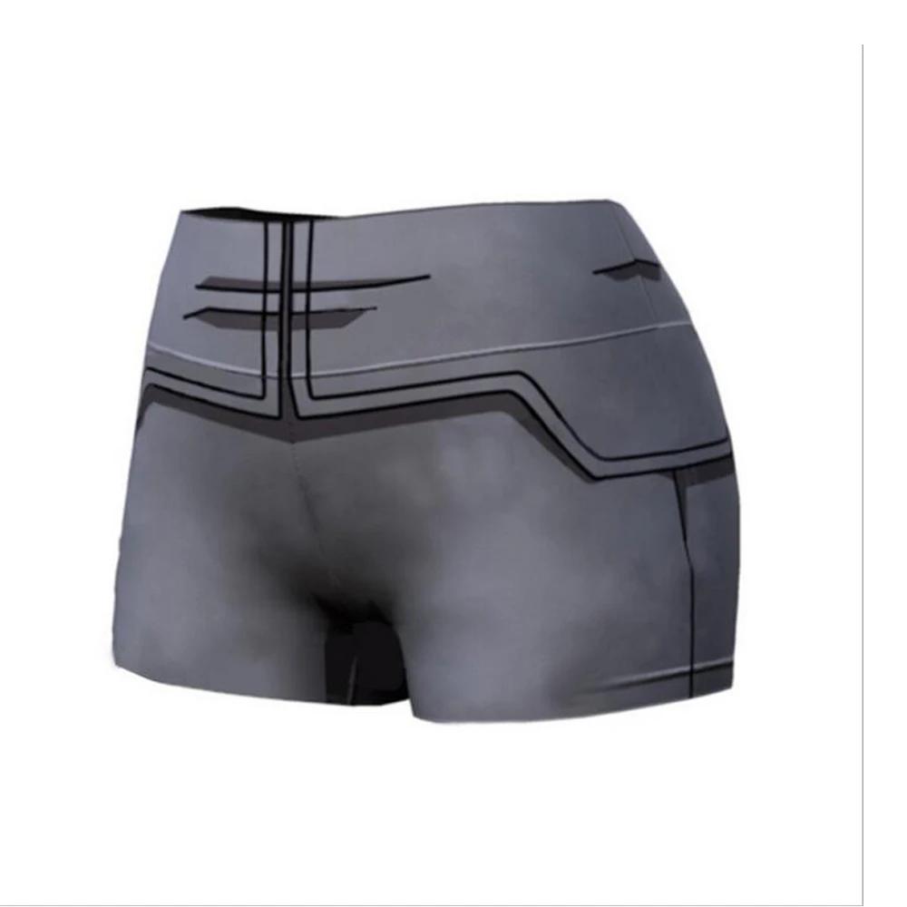 Short d'entraînement taille haute, sans couture, pour Fitness, Yoga, froissé sur les fesses, course