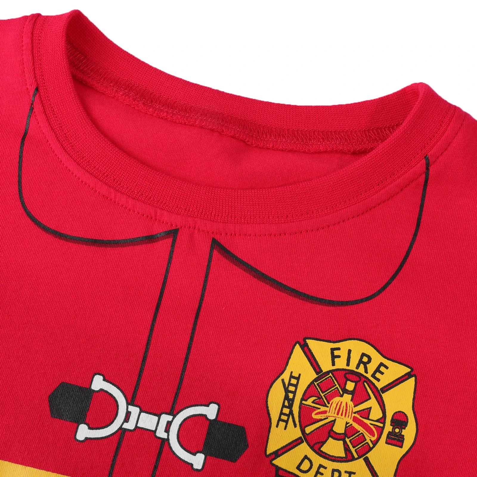 Pyjamas pour enfants pour garçons en bas âge Police pompier licorne Pirate ensemble de vêtements inf
