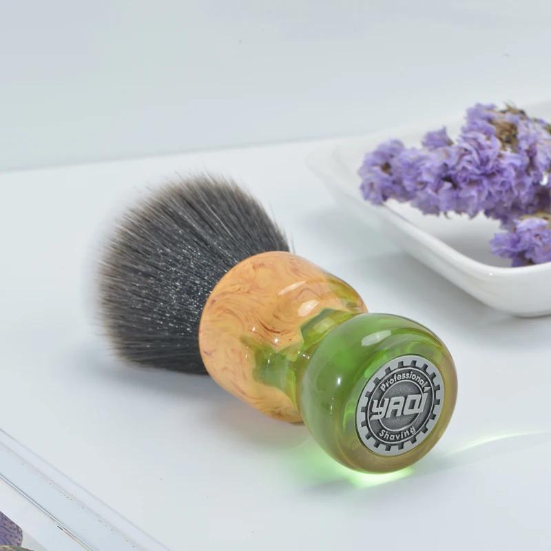 YAQI Goblin 24mm pinceau de rasage synthétique noeud Husky pour homme