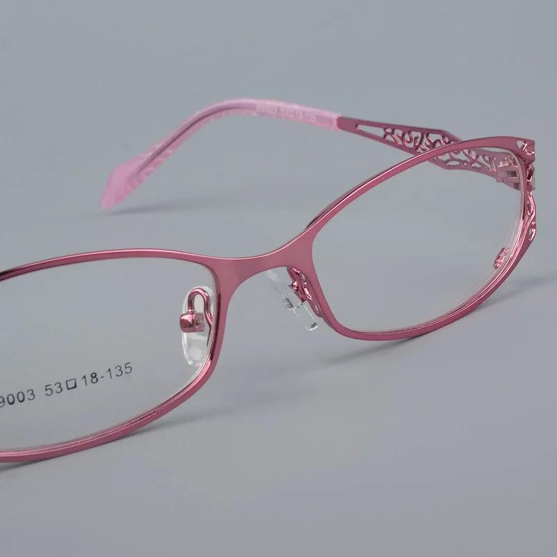 BCLEAR – monture de lunettes optiques pour femmes, monture de lunettes ajourée dorée avec fleur