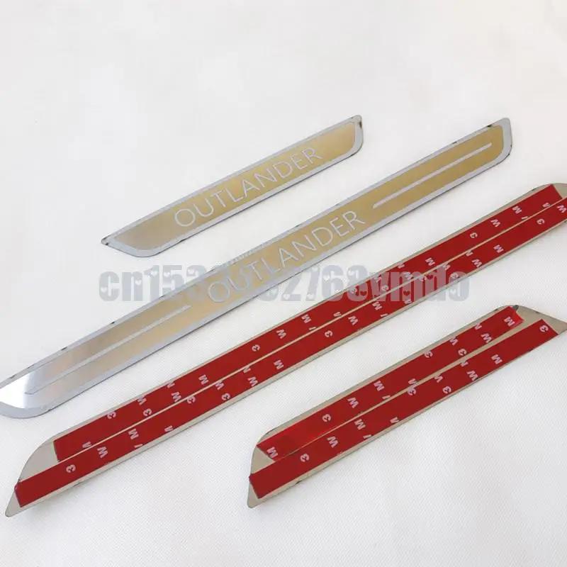 Plaque de seuil en acier inoxydable pour Outlander, seuil de porte, pédale de bienvenue, style de vo
