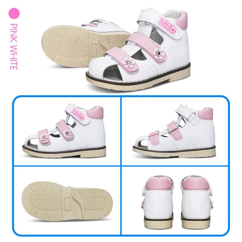 Orinformations Uckland-Sandales Orth4WD pour filles, chaussures pour enfants, chaussures d'été pour
