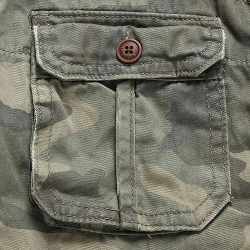 CamSolomon-Chemises cargo militaires pour hommes, chemises en coton et lin pour hommes, manches long