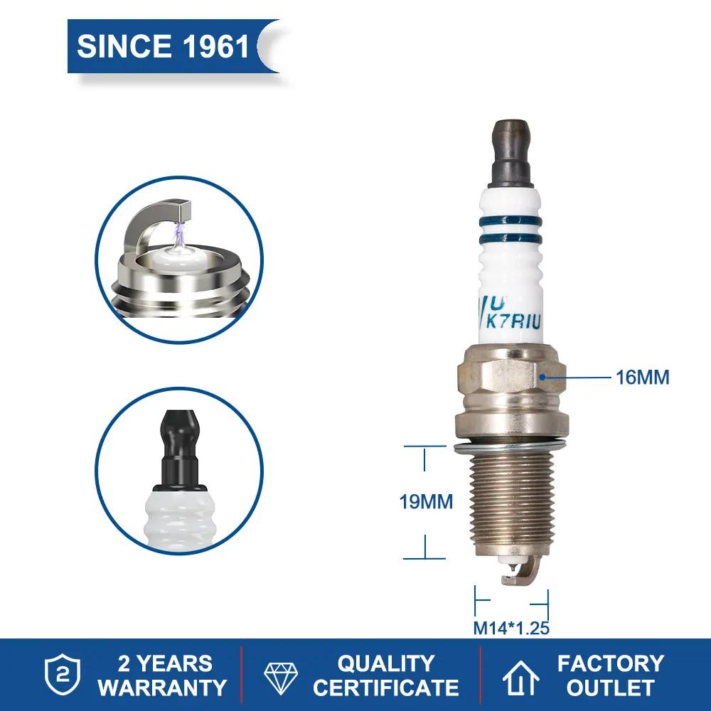 Bougies d'allumage de torche de haute qualité K7RIU, remplacement pour CHANGAN CS75 RAETON pour CHER