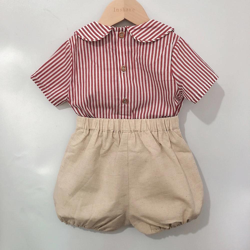Ensemble de vêtements Boutique pour enfants de 0 à 6 ans, 2 pièces, costume espagnol à manches court